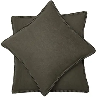 David Fussenegger Kissenbezug Army Dekokissen aus Baumwolle flauschig weich, 50x50 cm