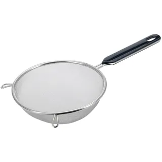 Westmark Haushaltssieb, Traditionell, ø 16 cm, Rostfreier Edelstahl/Kunststoff, Silber/Schwarz, 12832270