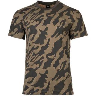 G-Star T-Shirt »T-Shirt Island Camo 1er Pack«, schwarz