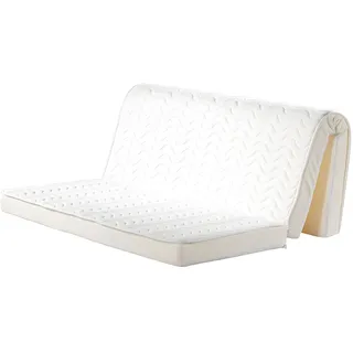Matratze für Schlafsofa Klappsofa - 1 Zone - Härtegrad 2 - 140 x 190 cm - Stärke 10 cm - FERIA von YSMÉE