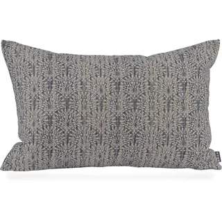 H.O.C.K. Dekokissen »Anny« Sofakissen inkl. Füllung, 50x30cm, Dekokissen Blumen, floral, grün, grau