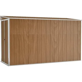 vidaXL Geräteschrank 2,88 x 1,18 m Braun