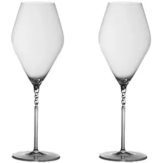 ZAFFERANO JCL Set 2 Sektbecher - Transparent