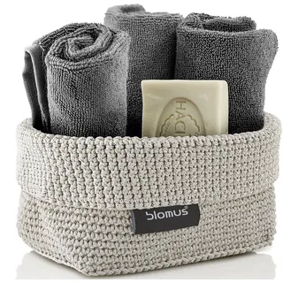 BLOMUS Aufbewahrungskorb Tela Kunstfaser 9 x 25 x 2 cm beige