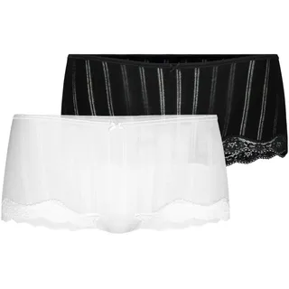 CALIDA »Slip Panty Etude Toujours Low Cut 2P 2er Pack«, schwarz),