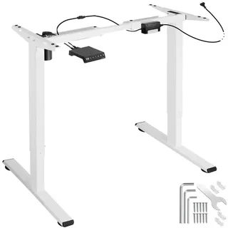Tectake Tischgestell Piotr 85 - 129 x 65 x 71 cm