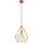 Carlton 1-flg. 31 cm abstrakt kupferfarben