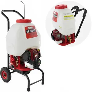 Rückenspritze GeoTech SP 300 4Takter mit Trolley-System und Benzin-Motor