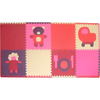 BABY GREAT Foam Puzzle Girl Toys SX (60x60) mit Kanten
