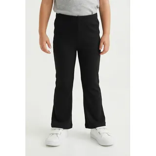 KIDS ONLY Kogfever Rib Flared Pants Bootcut Schwarz 146