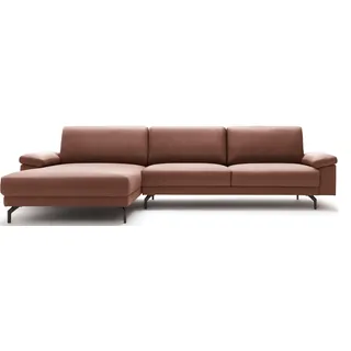 Creation BY ROLF BENZ Ecksofa "CR.450 elegantes Designsofa mit hohem Sitzkomfort", signalbraun