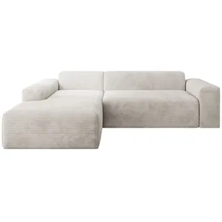 Sofa in L-Form Vals - Beige