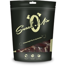 SnackOMio - Premium Kausnack für Hunde - Schmackhafte Pferde Kauknochen, 120g, (1 x 0,12kg)