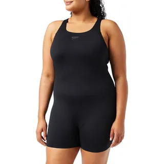 Speedo Eco Endurance+ Legsuit Badeanzug | Chlorbeständig | Recyclingmaterial | Schwimm-Fitness | Training | Urlaub Black 38