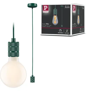 Paulmann Tilla 1-flg. 30 cm rund grün