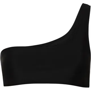 lscn by lascana Bustier-Bikini-Top »Gina« in One-Shoulder-Optik, schwarz