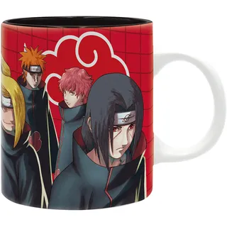 ABYSTYLE - Naruto Shippuden Tasse "Wahl der Fans Artwork Akatsuki, Keramik, 320ml