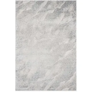 Carpet City Teppich »ANTIK481« rechteckig 10 mm Höhe Kurzflor, 3D-Optik, Klassisch-Modern für Wohnzimmer, Schlafzimmer, grau