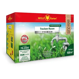 WOLF-Garten Wolf-Garten, Samen, Trocken Rasen L-TP 100 (Rasensamen)