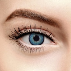 chromaview Farbige Kontaktlinsen Ohne Stärke Saphirblau (Tageslinsen)