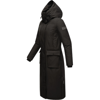 Wintermantel NAVAHOO "Wintermantel Wolkenfrost XIV", Damen, Gr. S, schwarz, Obermaterial: 100% Polyester PES.  Obermaterial: Futter: 100% Polyester PES. 100% Polyester PES., Mäntel Wintermantel