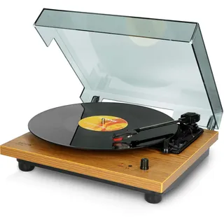 Lenco LS-10 Plattenspieler Riemenantrieb Holz