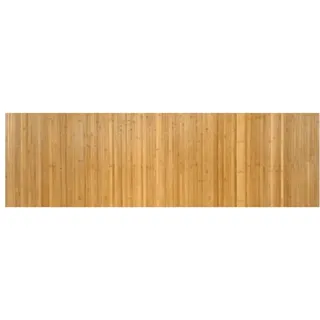 vidaXL Teppich Rechteckig Natur 60x200 cm Bambus