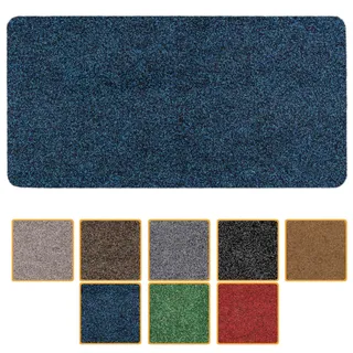 ANRO Fußmatte Schmutzfangmatte Türmatte rutschfest Fußabstreifer abwaschbar robust für Eingang, Haustür, Flur innen & außen Poet Küche, 80 x 40 cm (Rechteckig)