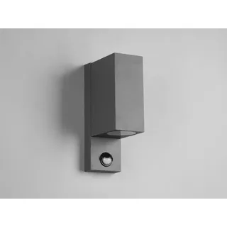 meineWunschleuchte LED Außenwandleuchte up down mit Bewegungsmelder Anthrazit