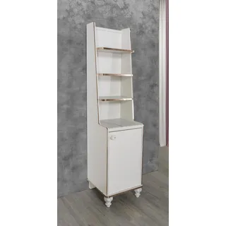 Bücherregal Bücherwand Holzregal Regal Schrank Holz Möbel Regale Neu - Weiß