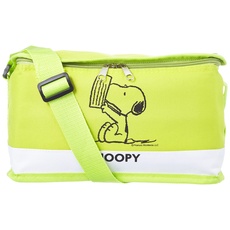 Excelsa 61618 Lunch Box Snoopy, Polyester, Grün