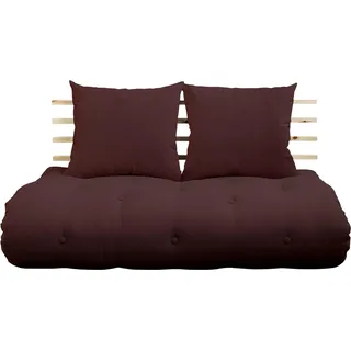 Karup Schlafcouch Futonstil 2-Sitzer Braun