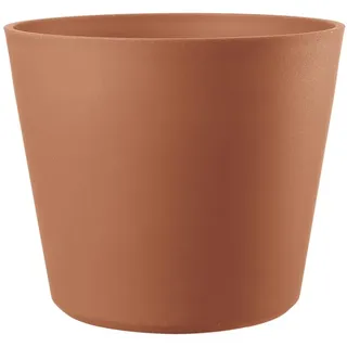 Kreher XXL Pflanztopf/Pflanzkübel rund mit 78 cm Durchmesser! Der Eye-Catcher für Garten, Terrasse, Restaurants & Gewerbe! mit Matter Oberfläche (Terrakotta)