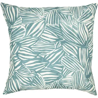 Rioma Kissen mit Füllung, Indoor Outdoor Durande, Blau, 50 x 50 cm