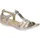 Flash Damen Warm Grey Metallic 38