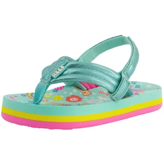 REEF Sandale Mädchen Little, Ahi Love Rainbow, EU 19