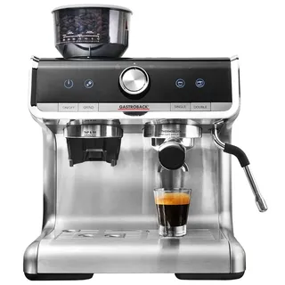 GASTROBACK Espresso Barista Pro Siebträgermaschine silber