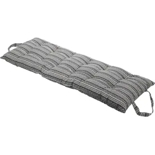 Koopmann International Stuhlkissen 120 x 40 cm Schwarz, Weiß