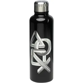Paladone Playstation Tgliche Nutzung 480 ml Edelstahl Schwarz - Schwarz