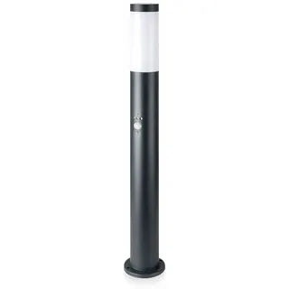 V-Tac Laterne Edelstahl 80,0 cm inkl. Bewegungsmelder grau