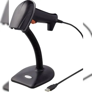 Renkforce 2D Barcode-Scanner Kabelgebunden 1D, 2D Laser Schwarz Hand-Scanner USB