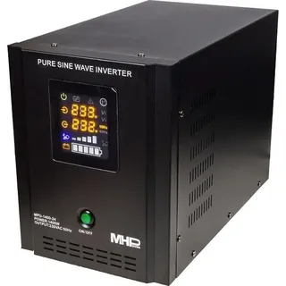 Notstromversorgung MHPower MPU-1400-24, USV, 1400 W, reiner Sinus, 24 V