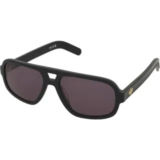 Adidas Originals OR0134 01A shiny black 55/16/145 Herren Sonnenbrillen - Schwarz