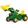 John Deere 6210R Trettraktor (für Kinder 3-8 Jahre, Luftbereifung, Frontlader, Sitz verstellbar) 611102, grün