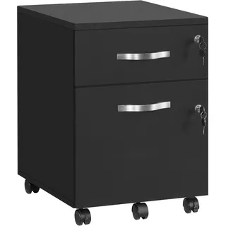 VASAGLE Aktenschrank 40 x 50 x 60 schwarz