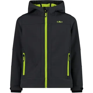 CMP Fix Hood 3a00094 Softshelljacke - Antracite / Acido - 6 Jahre
