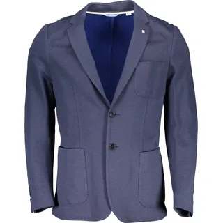 GANT Blaue Langarmjacke mit Taschen und Knöpfen : Größe - 46 Größe: 46 - Blau
