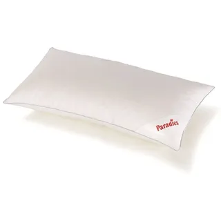 Paradies Malea fest Bio Kopfkissen 40 x 80 cm Weiß