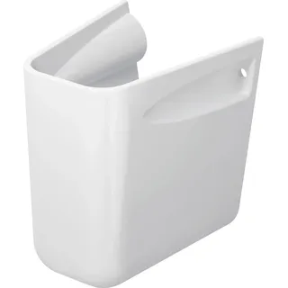 Duravit D-Code Halbsäule, 245 × 268 × 305 mm, passend für den Waschtische, Weiß Hochglanz, 0857180000