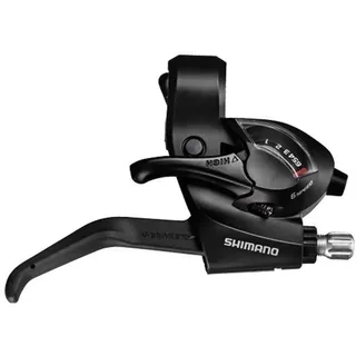 Shimano Unisex – Erwachsene ST-EF 41 Schalt-/Bremshebel, Schwarz, Einheitsgröße